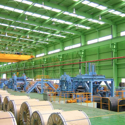Stainless Steel Coil Uncoiling Leveling Shearing Stacking Line with High Productivity