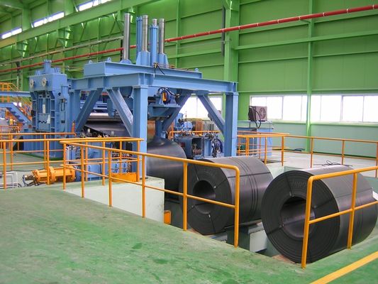 Stainless Steel Coil Uncoiling Leveling Shearing Stacking Line with High Productivity