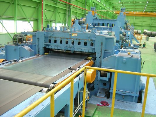 Stainless Steel Coil Uncoiling Leveling Shearing Stacking Line with High Productivity