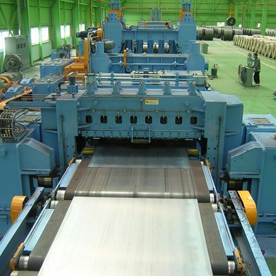 High Speed Stainless Steel Coil Uncoiling Leveling Shearing Line for Construction Works