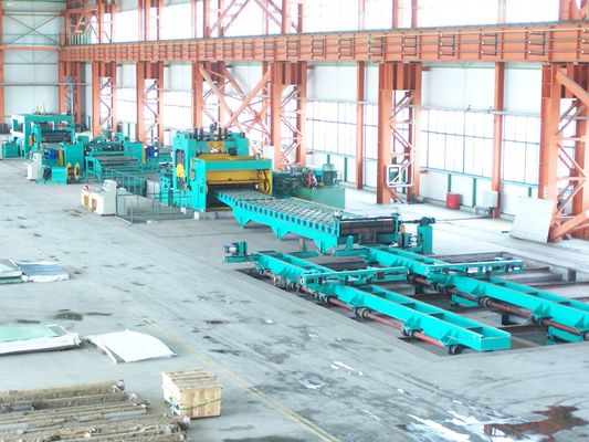 Speed Cut to Length Line for Sheet Metal Uncoiling Leveling and Shearing at 0-25 m/min