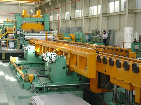 Steel Coil Uncoiling Leveling Shearing Stacking Line with 380V Pump Core Components