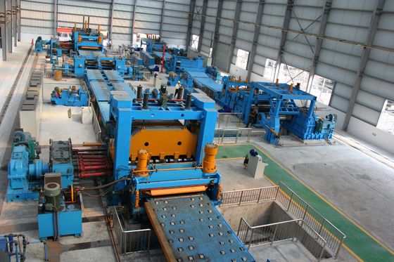 Mobile Shear Assembly Line for Shearing Metal Coils Shearable Plate Length 2000-20000mm