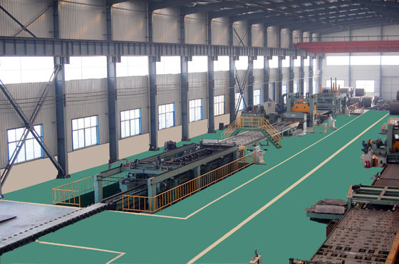 Mobile Shear Assembly Line for Shearing Metal Coils Shearable Plate Length 2000-20000mm
