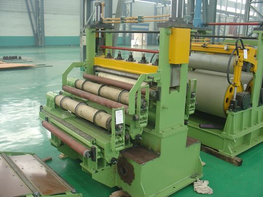 Precision Leveling Mobile Shear Assembly Line for Coil Uncoiling Leveling and Shearing