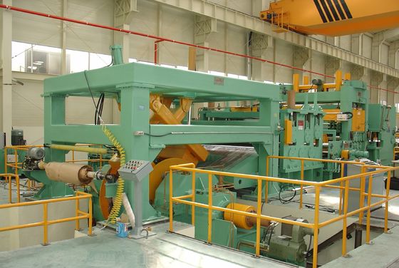 Steel Mill Mobile Shear Production Line with Uncoiling Leveling and Cutting Functions