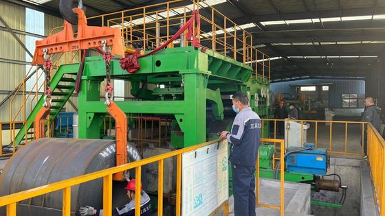 Steel Coil Uncoiling Leveling Shearing Stacking Line for Hot Roll Steel Cut to Length
