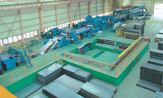 PLC Controlled Automatic Steel Coil Slitting Line with Straightener Feeder Uncoiler