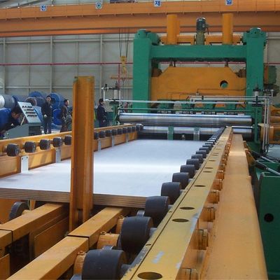 Cut To Length Line For Sheet Metal Uncoiling And Leveling Shearing Production