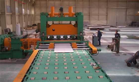 Cut To Length Line For Sheet Metal Uncoiling And Leveling Shearing Production