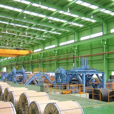 Cut To Length Line Machine With Cutting Speed Of 0- 60 M/Min Steel Coil Slitting Line