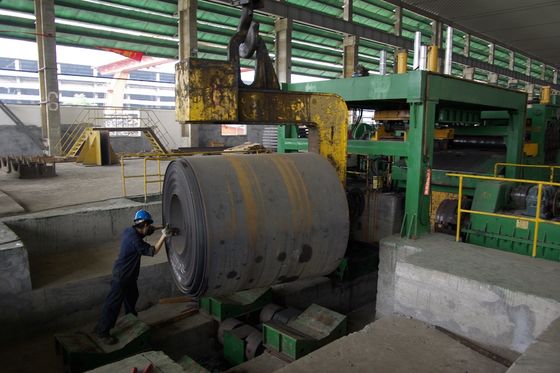 Easy to Operate Steel Coil Uncoiler and Cut to Length Line for Steel Processing