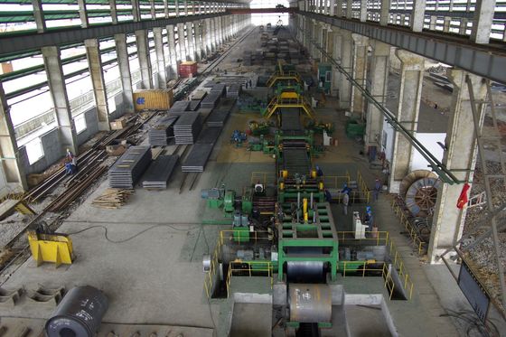Easy to Operate Steel Coil Uncoiler and Cut to Length Line for Steel Processing