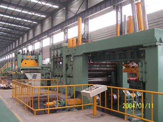 15KG Uncoiler For Steel Coil Work And Cut To Length Line Video Outgoing Inspection